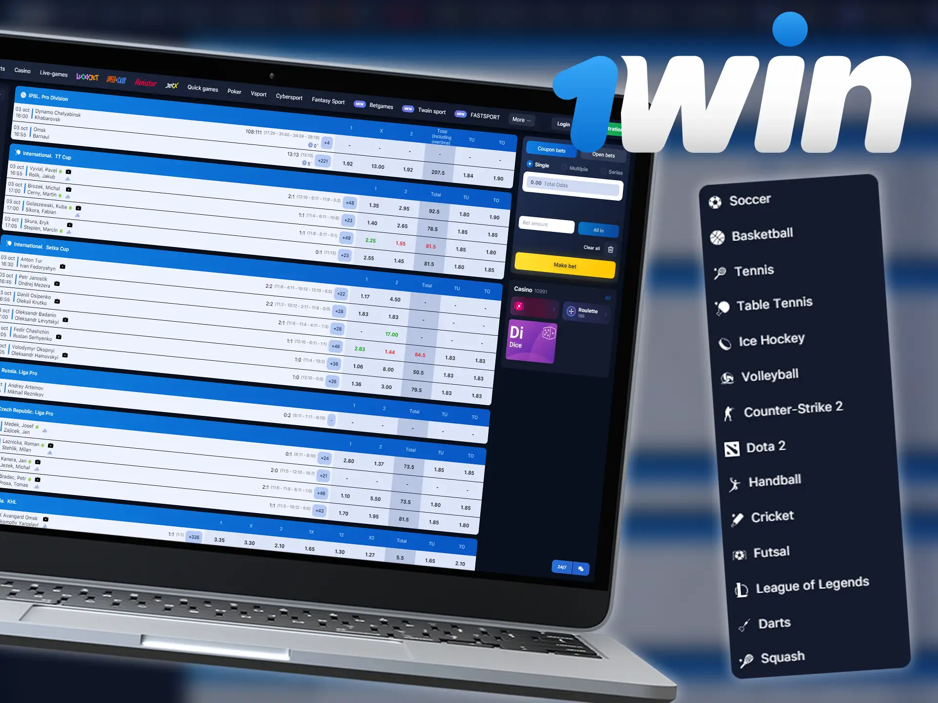 Live betting are avaliable for 1win users in Nigeria.