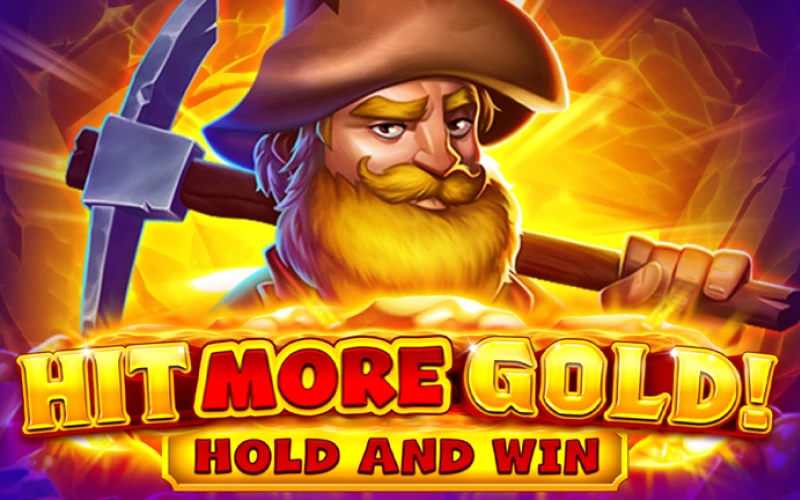 Catch a win in Hit More Gold at 1win platform.