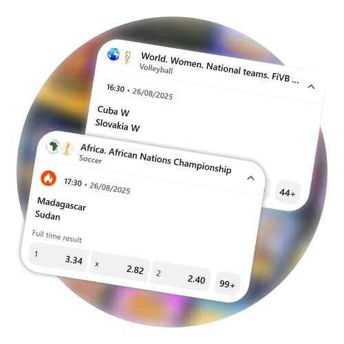 Thousands of sports events are available for betting on 1win daily.