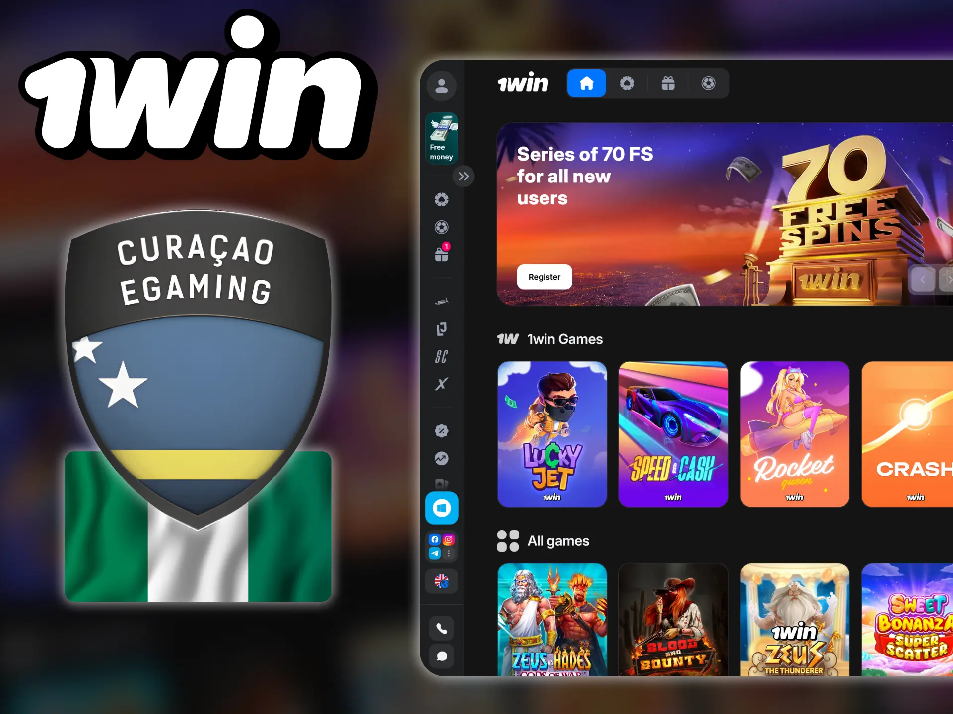 1win is completely safe and legal for Nigerian users.