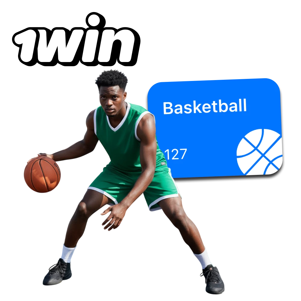 1win offers high odds on basketball betting for Nigerian players.